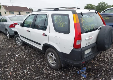 2004 Honda Cr-V Lx из США, поврежденный, VIN SHSRD684X4U206173